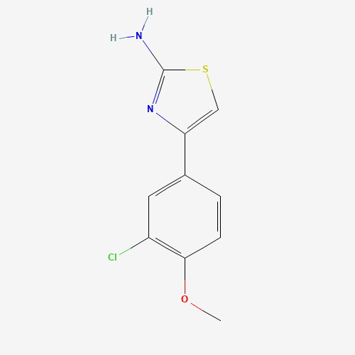 4-(3-Chloro-4-methoxyphenyl)thiazol-2-amine