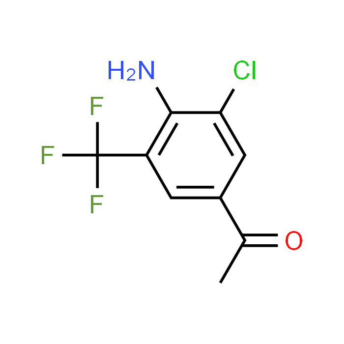 1-(4-Amino-3-chloro-5-(trifluoromethyl)phenyl)ethanone