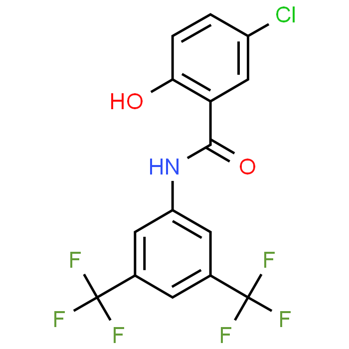 N-(3,5-Bis(trifluoromethyl)phenyl)-5-chloro-2-hydroxybenzamide