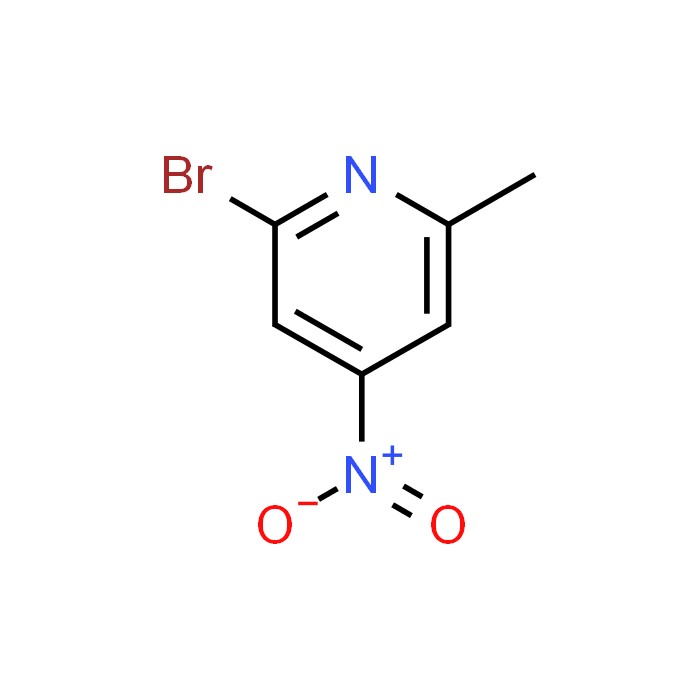 2-Bromo-6-methyl-4-nitropyridine