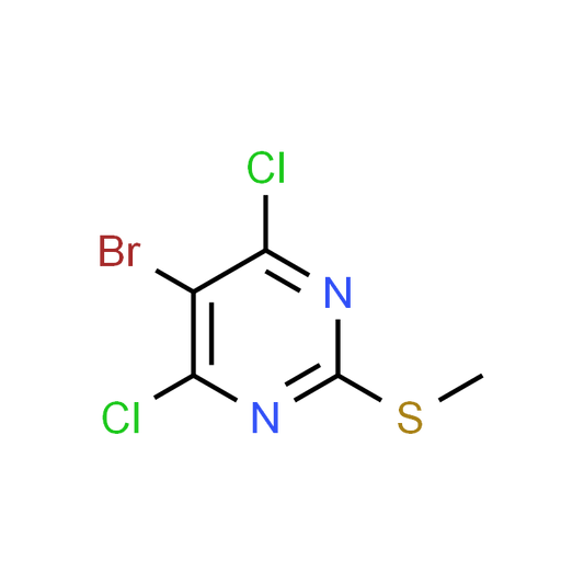 5-Bromo-4,6-dichloro-2-(methylthio)pyrimidine