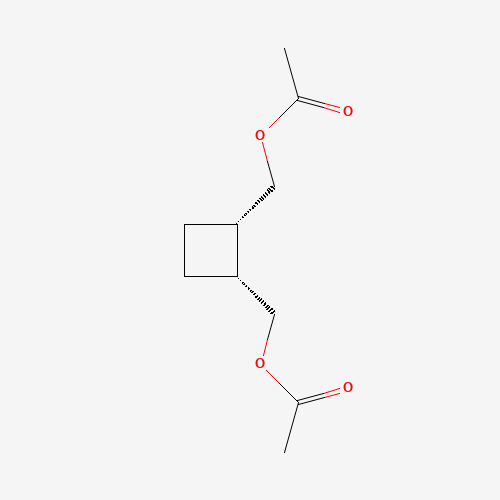 [(1R,2S)-rel-2-[(acetyloxy)methyl]cyclobutyl]methyl acetate