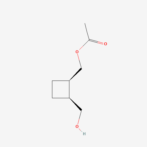 ((1R,2S)-2-(Hydroxymethyl)cyclobutyl)methyl acetate