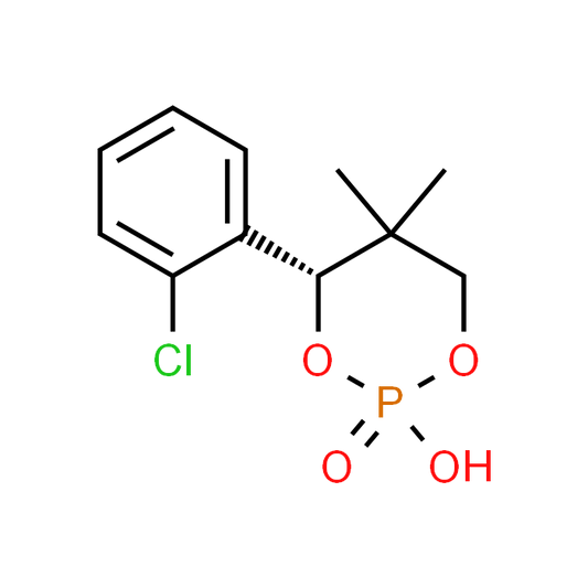 (4S)-4-(2-Chlorophenyl)-2-hydroxy-5,5-dimethyl-1,3,2-dioxaphosphinane 2-oxide