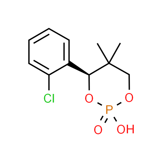 (4R)-4-(2-Chlorophenyl)-2-hydroxy-5,5-dimethyl-1,3,2-dioxaphosphinane 2-oxide