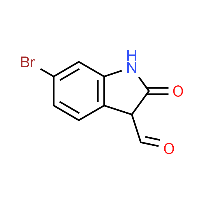 6-Bromo-2-oxo-2,3-dihydro-1H-indole-3-carbaldehyde
