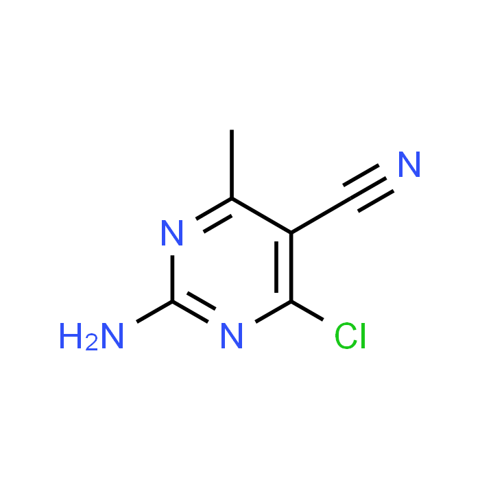 2-Amino-4-chloro-6-methylpyrimidine-5-carbonitrile