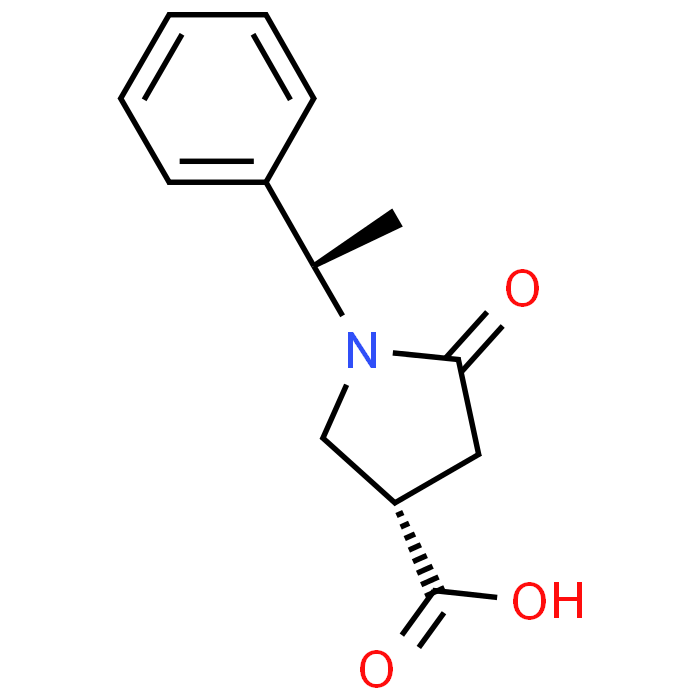 (3R)-5-Oxo-1-[(1R)-1-phenylethyl]pyrrolidine-3-carboxylic acid