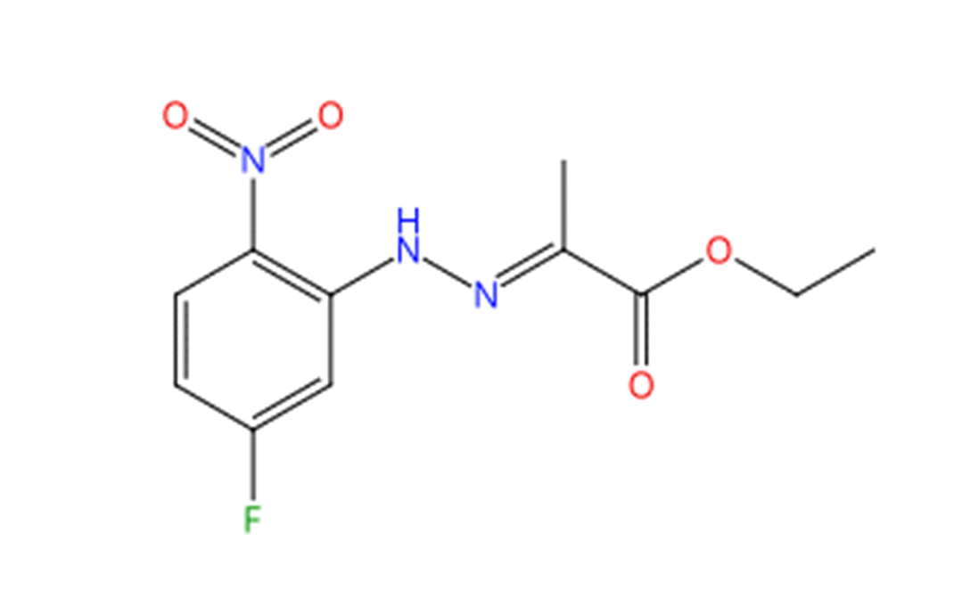 Ethyl 2-[2-(5-fluoro-2-nitrophenyl)hydrazinylidene]propanoate