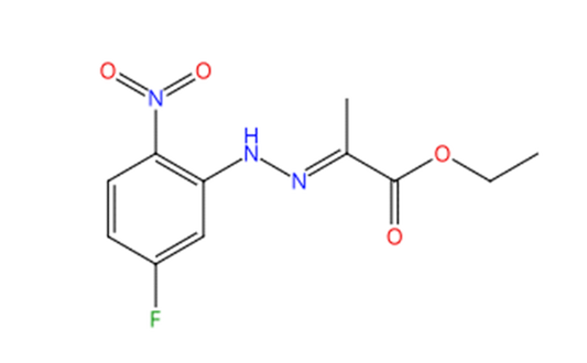 Ethyl 2-[2-(5-fluoro-2-nitrophenyl)hydrazinylidene]propanoate