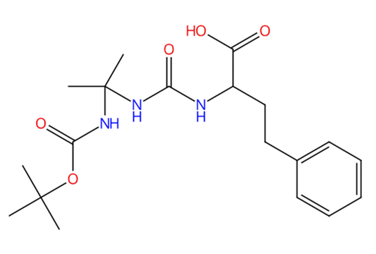 2-{[(2-{[(tert-butoxy)carbonyl]amino}propan-2-yl)carbamoyl]amino}-4-phenylbutanoic acid