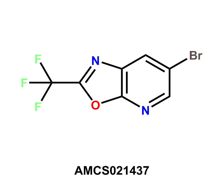 6-Bromo-2-(trifluoromethyl)oxazolo[5,4-b]pyridine