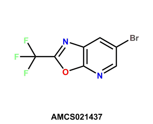 6-Bromo-2-(trifluoromethyl)oxazolo[5,4-b]pyridine