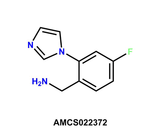 (4-Fluoro-2-(1H-imidazol-1-yl)phenyl)methanamine