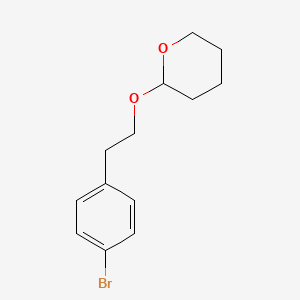 2-(4-Bromophenethoxy)tetrahydro-2H-pyran