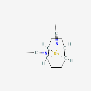 Bis(acetonitrile)(1,5-cyclooctadiene)rhodium(I) tetrafluoroborate