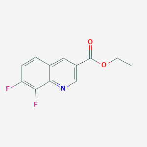 Ethyl 7,8-difluoroquinoline-3-carboxylate