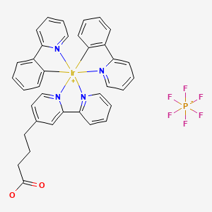 [Ir(ppy)2(4-([2,2'-bipyridin]-4-yl)butanoic acid)][PF6]