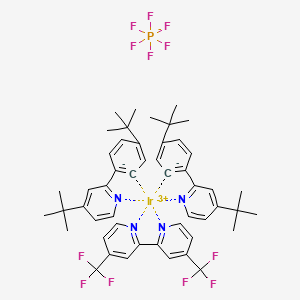 Ir[tBu(tBu)ppy]2(4,4'-dCF3bpy)PF6