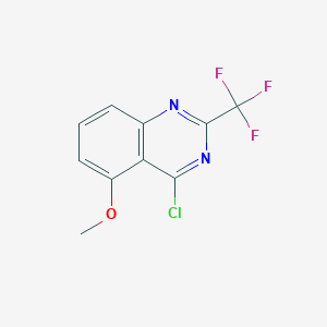 4-Chloro-5-methoxy-2-(trifluoromethyl)quinazoline