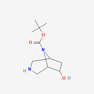 tert-Butyl 6-hydroxy-3,8-diazabicyclo[3.2.1]octane-8-carboxylate