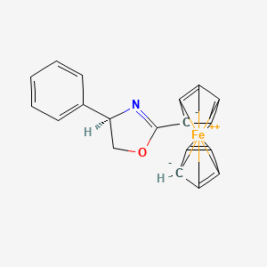 [(4R)-4,5-Dihydro-4-phenyl-2-oxazolyl]ferrocene