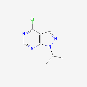 4-Chloro-1-isopropyl-1H-pyrazolo[3,4-d]pyrimidine