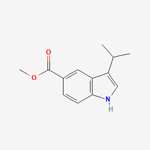 Methyl 3-(propan-2-yl)-1H-indole-5-carboxylate - Achmem