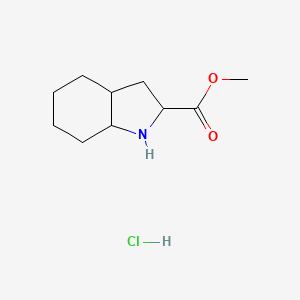 Methyl octahydro-1H-indole-2-carboxylate hydrochloride