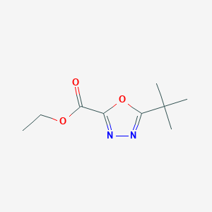 Ethyl 5-(tert-butyl)-1,3,4-oxadiazole-2-carboxylate