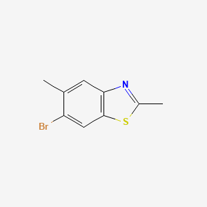 6-Bromo-2,5-dimethylbenzo[d]thiazole