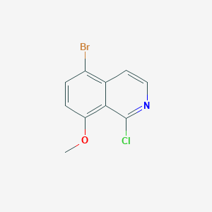 5-Bromo-1-chloro-8-methoxyisoquinoline