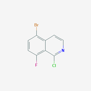 5-Bromo-1-chloro-8-fluoroisoquinoline