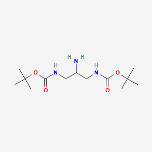 Di-tert-butyl (2-aminopropane-1,3-diyl)dicarbamate