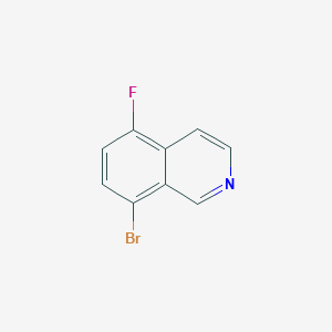 8-Bromo-5-fluoroisoquinoline
