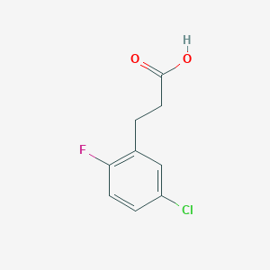 3-(5-Chloro-2-fluorophenyl)propanoic acid