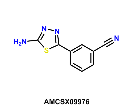 3-(5-Amino-1,3,4-thiadiazol-2-yl)benzonitrile