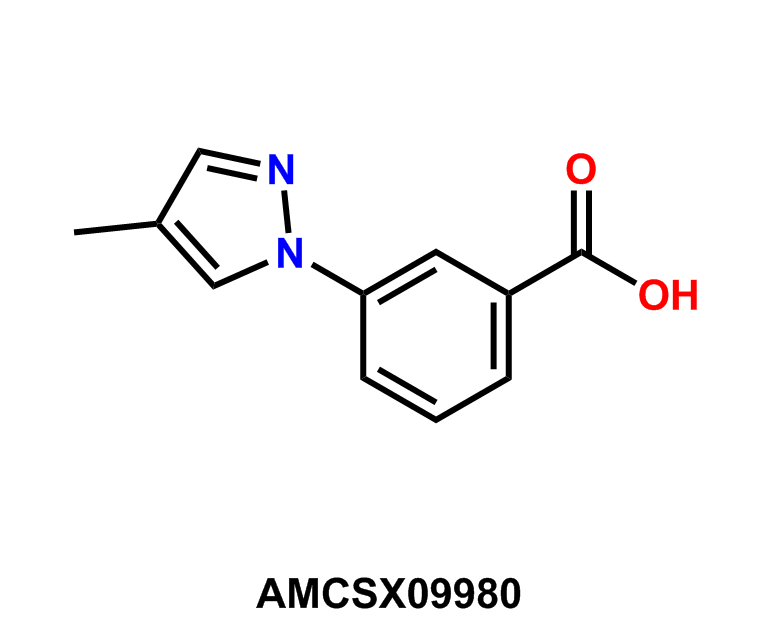 3-(4-Methyl-1H-pyrazol-1-yl)benzoic acid