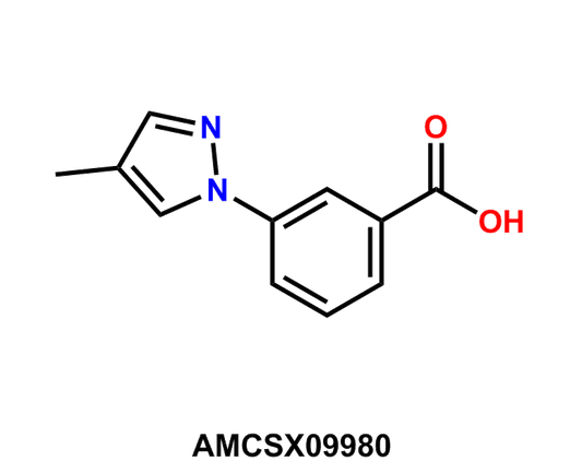 3-(4-Methyl-1H-pyrazol-1-yl)benzoic acid