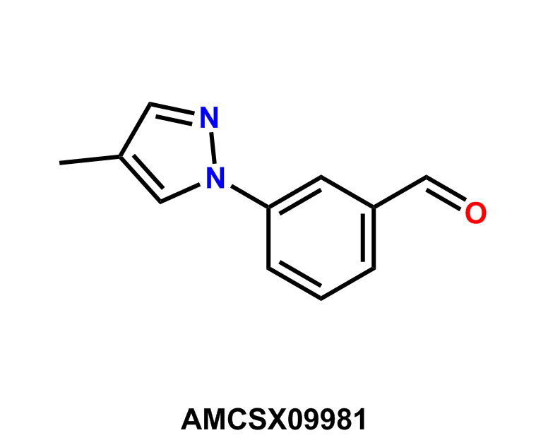 3-(4-Methyl-1H-pyrazol-1-yl)benzaldehyde