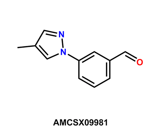 3-(4-Methyl-1H-pyrazol-1-yl)benzaldehyde