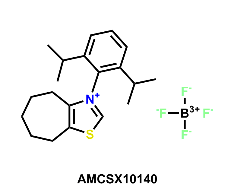 3-(2,6-Diisopropylphenyl)-5,6,7,8-tetrahydro-4H-cyclohepta[d]thiazol-3-ium tetrafluoroborate