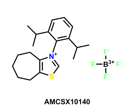 3-(2,6-Diisopropylphenyl)-5,6,7,8-tetrahydro-4H-cyclohepta[d]thiazol-3-ium tetrafluoroborate