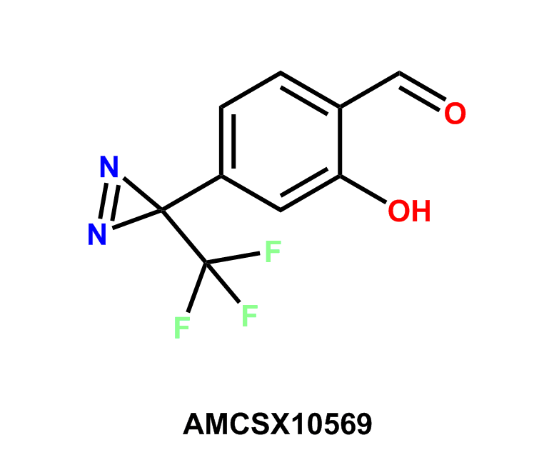 2-Hydroxy-4-(3-(trifluoromethyl)-3H-diazirin-3-yl)benzaldehyde