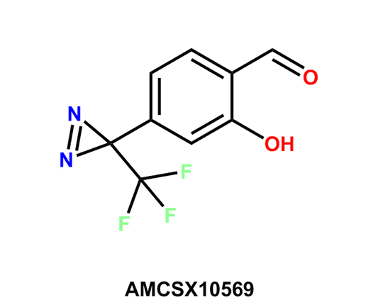 2-Hydroxy-4-(3-(trifluoromethyl)-3H-diazirin-3-yl)benzaldehyde