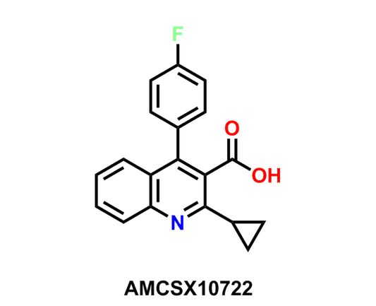 2-Cyclopropyl-4-(4-fluorophenyl)quinoline-3-carboxylic acid