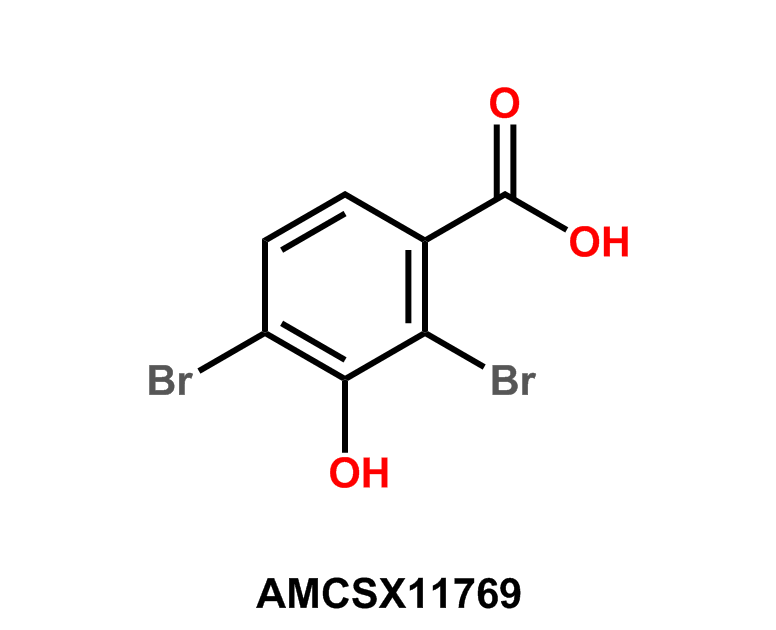 2,4-Dibromo-3-hydroxybenzoic acid