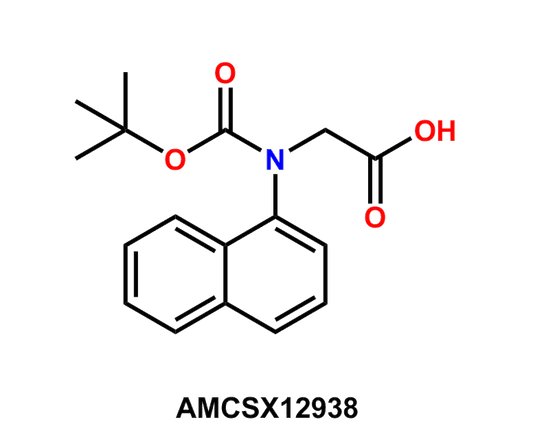 2-((tert-Butoxycarbonyl)(naphthalen-1-yl)amino)acetic acid