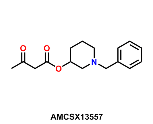 1-Benzylpiperidin-3-yl 3-oxobutanoate