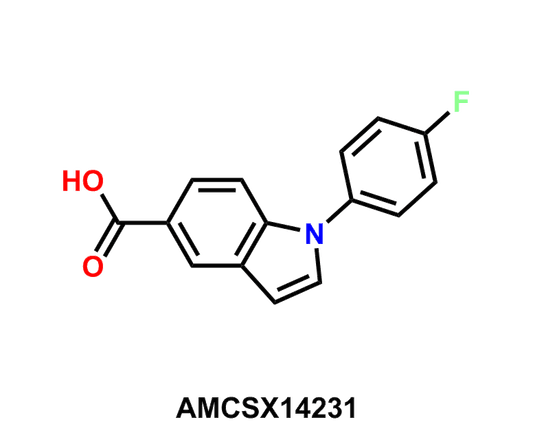 1-(4-Fluorophenyl)-1H-indole-5-carboxylic acid